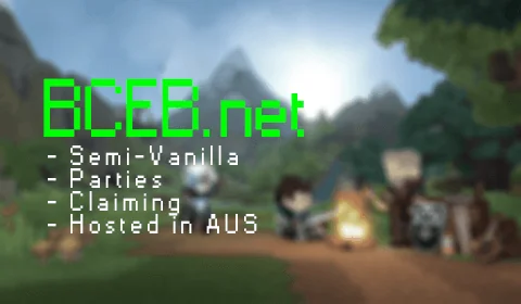 BCEB.net | Semi-Vanilla | PvP | Claims banner