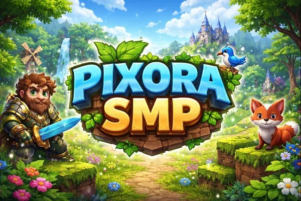Pixora SMP banner
